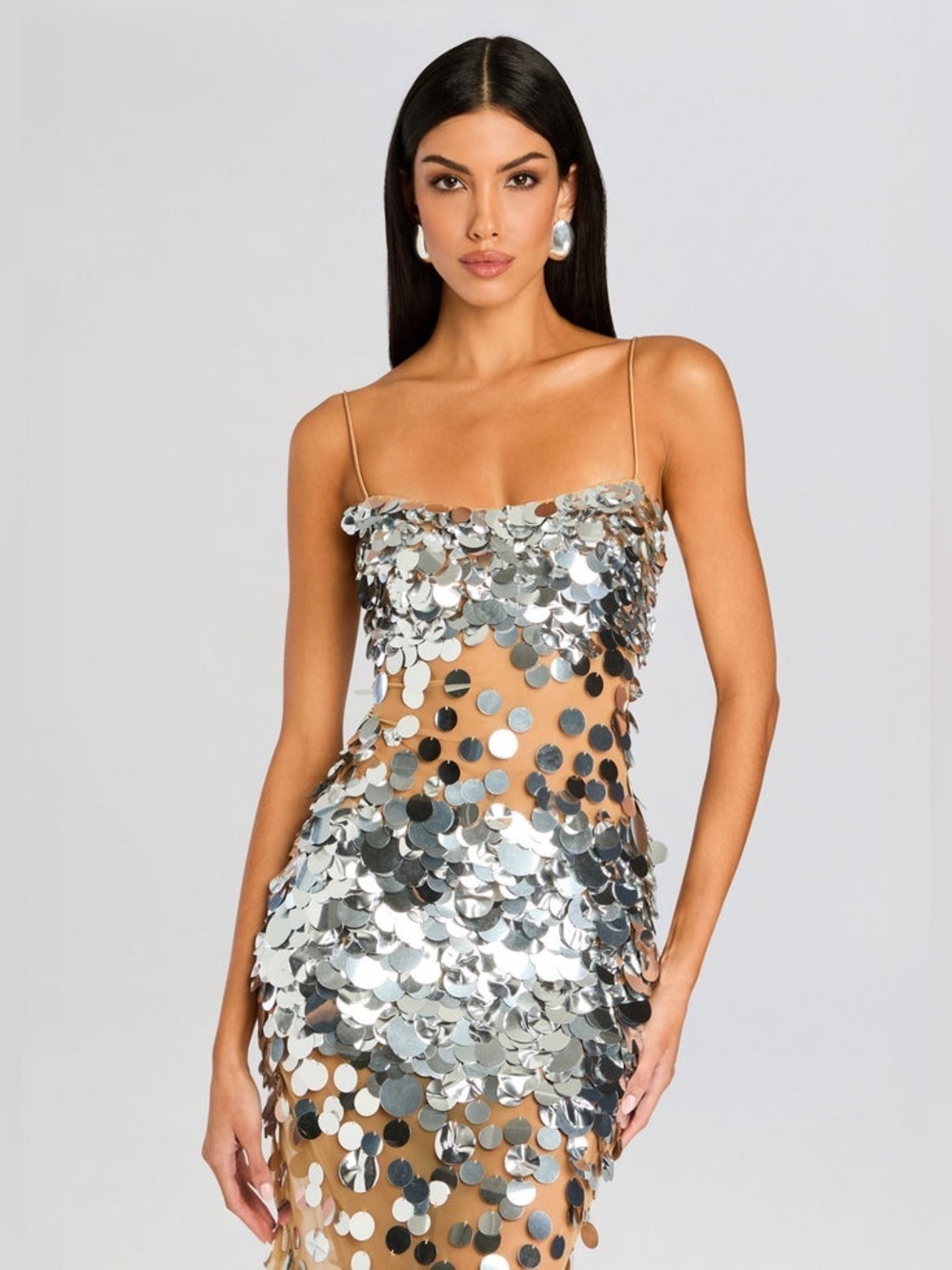 Retrofete Mischa Sequin Dress Size Small $1198 - Picture 5 of 16